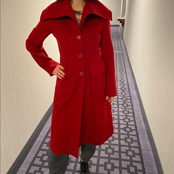 COPY - BCBG wool coat, size XS (fits 4-6) - Picture 2 of 3